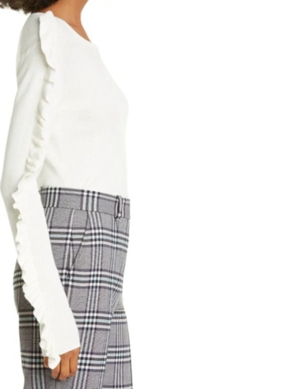 See by Chloe Ruffle Sleeve Sweater